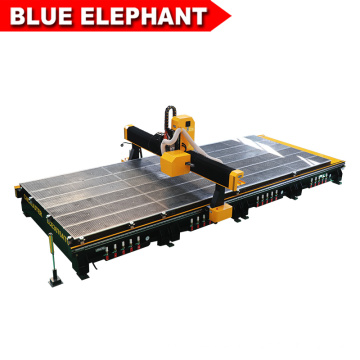 Blue elephant new customized big machine woodworking cutting acp aluminum composite panel cnc router with promotion price